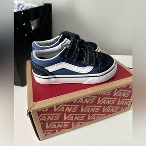 Van toddlers shoe, navy blue color